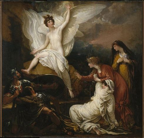 623px-Brooklyn_Museum_-_The_Women_at_the_Sepulchre_(The_Angel_at_the_Tomb_of_Christ)_-_Benjamin_West_-_overall